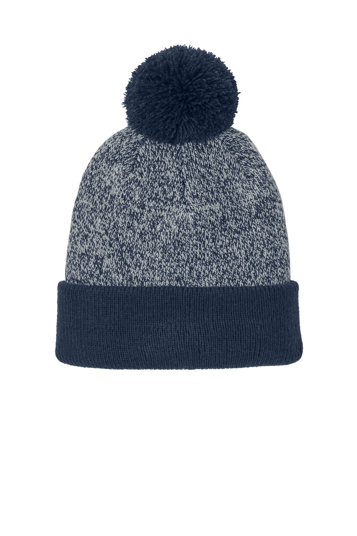 Sport-Tek ® Halftime Heather Pom Beanie STC68