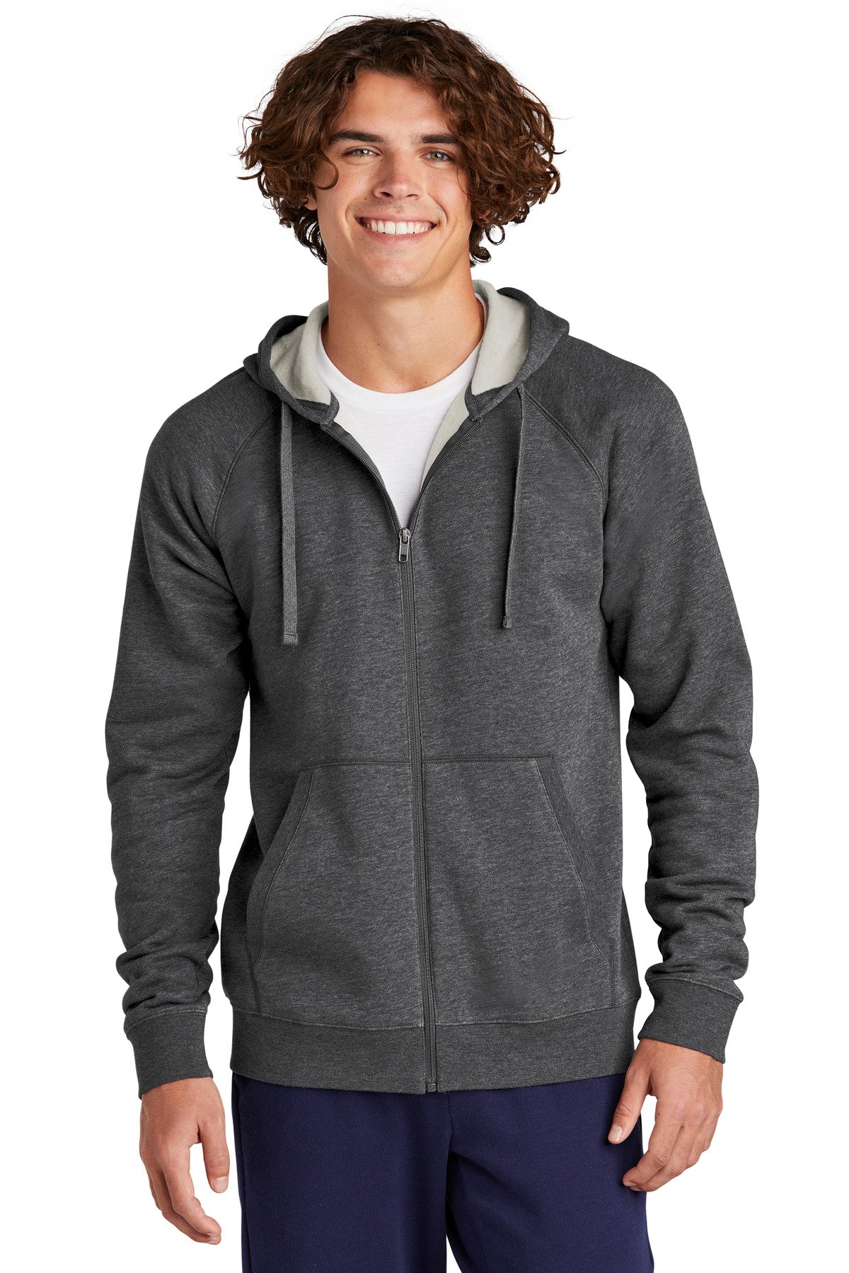 Sport-Tek Drive Fleece Hooded Full-Zip STF201 - Image 2