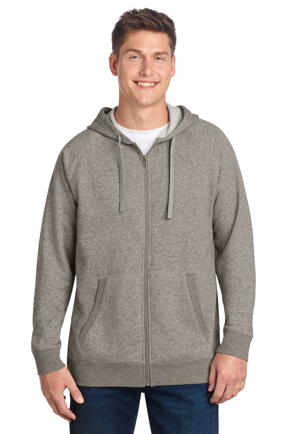 Sport-Tek Drive Fleece Hooded Full-Zip STF201 - Image 4