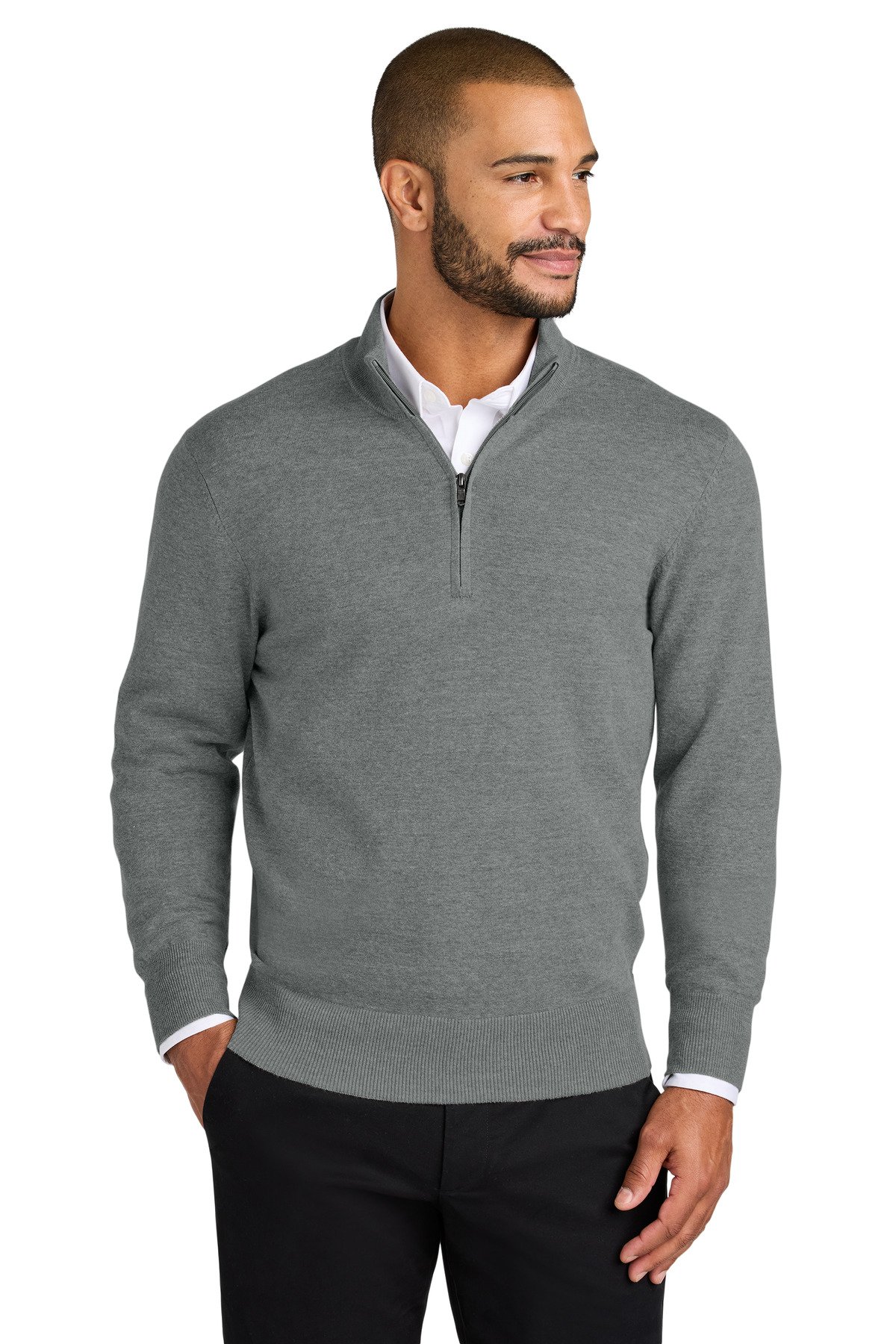 Port Authority ® Easy Care 1/4-Zip Sweater SW2900 - Image 3