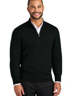 Alternative view of Port Authority ®  Easy Care Full-Zip Sweater SW2901