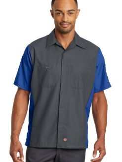 Red Kap ® Short Sleeve Ripstop Crew Shirt. SY20