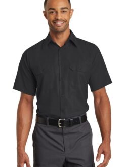Red Kap ® Short Sleeve Solid Ripstop Shirt. SY60