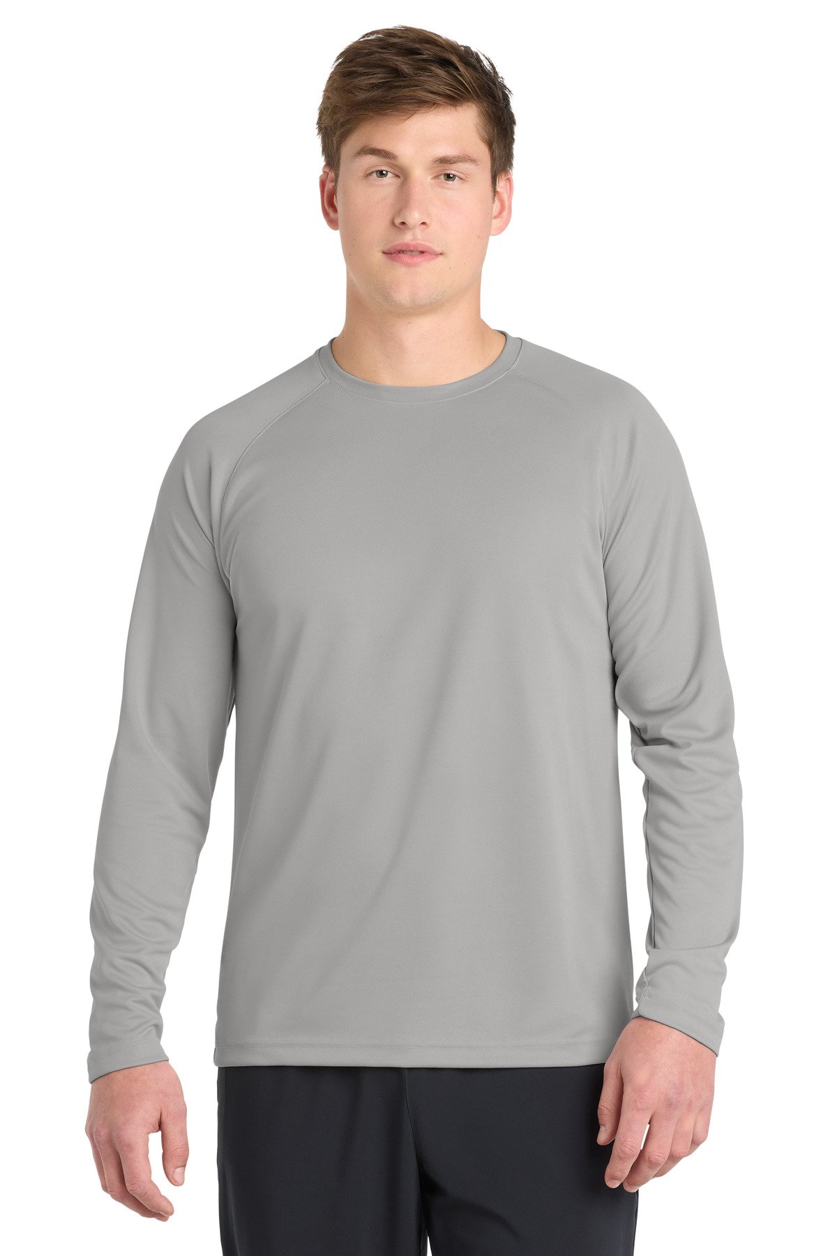 Sport-Tek Dry Zone Long Sleeve Raglan T-Shirt. T473LS - Image 2