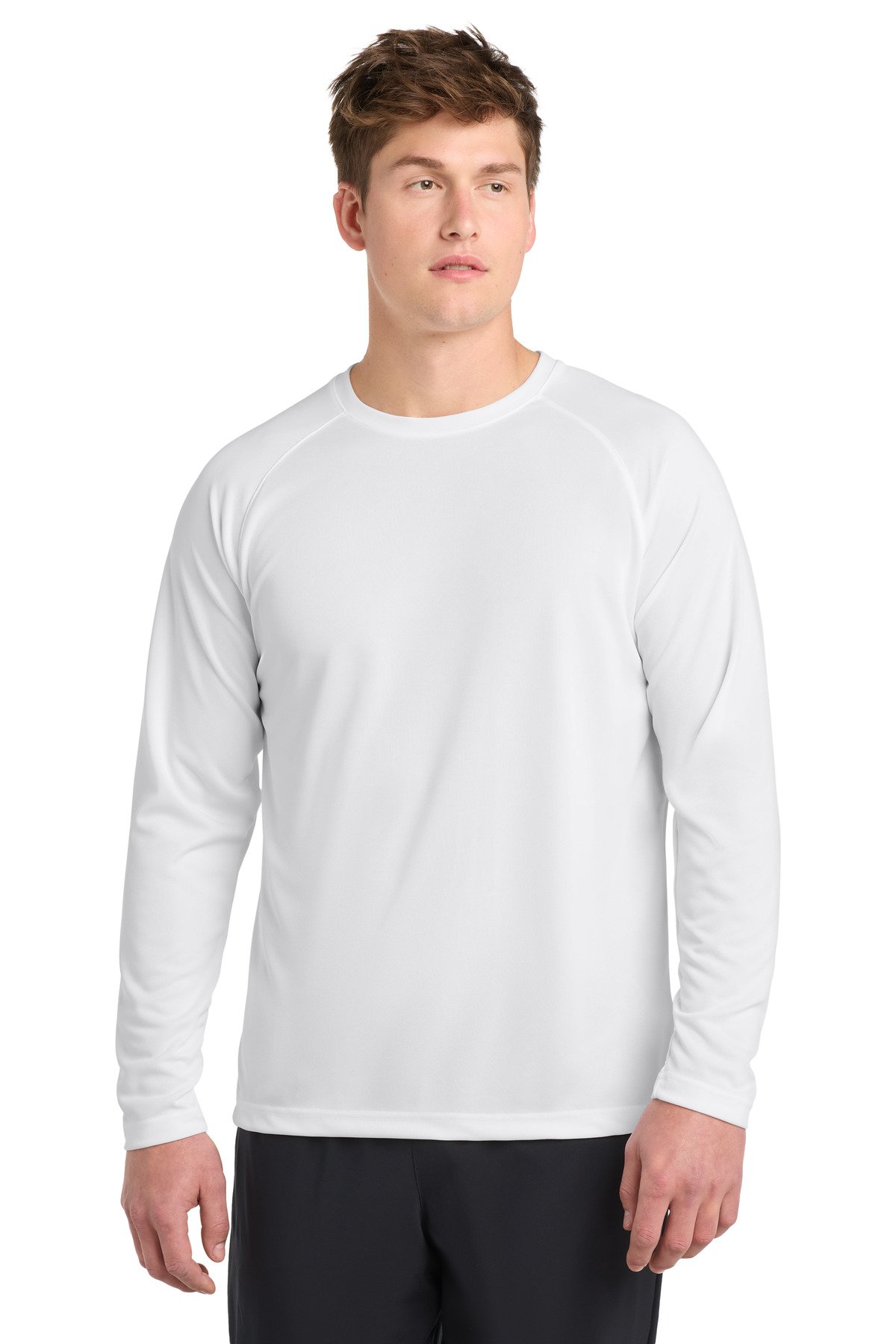 Sport-Tek Dry Zone Long Sleeve Raglan T-Shirt. T473LS - Image 5