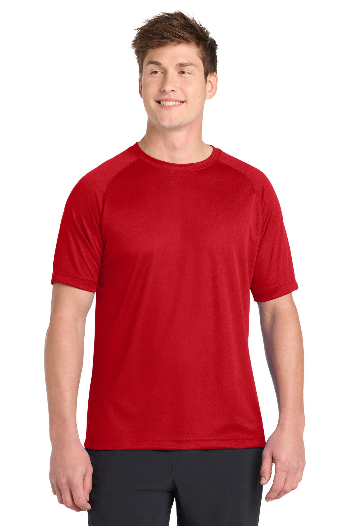Sport-Tek ® Dry Zone ® Short Sleeve Raglan T-Shirt. T473 - Image 3