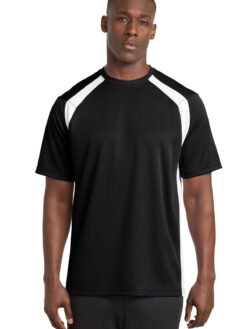 Sport-Tek ® Dry Zone ® Colorblock Crew. T478