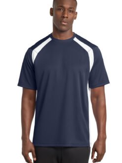 Alternative view of Sport-Tek ®  Dry Zone ®  Colorblock Crew. T478