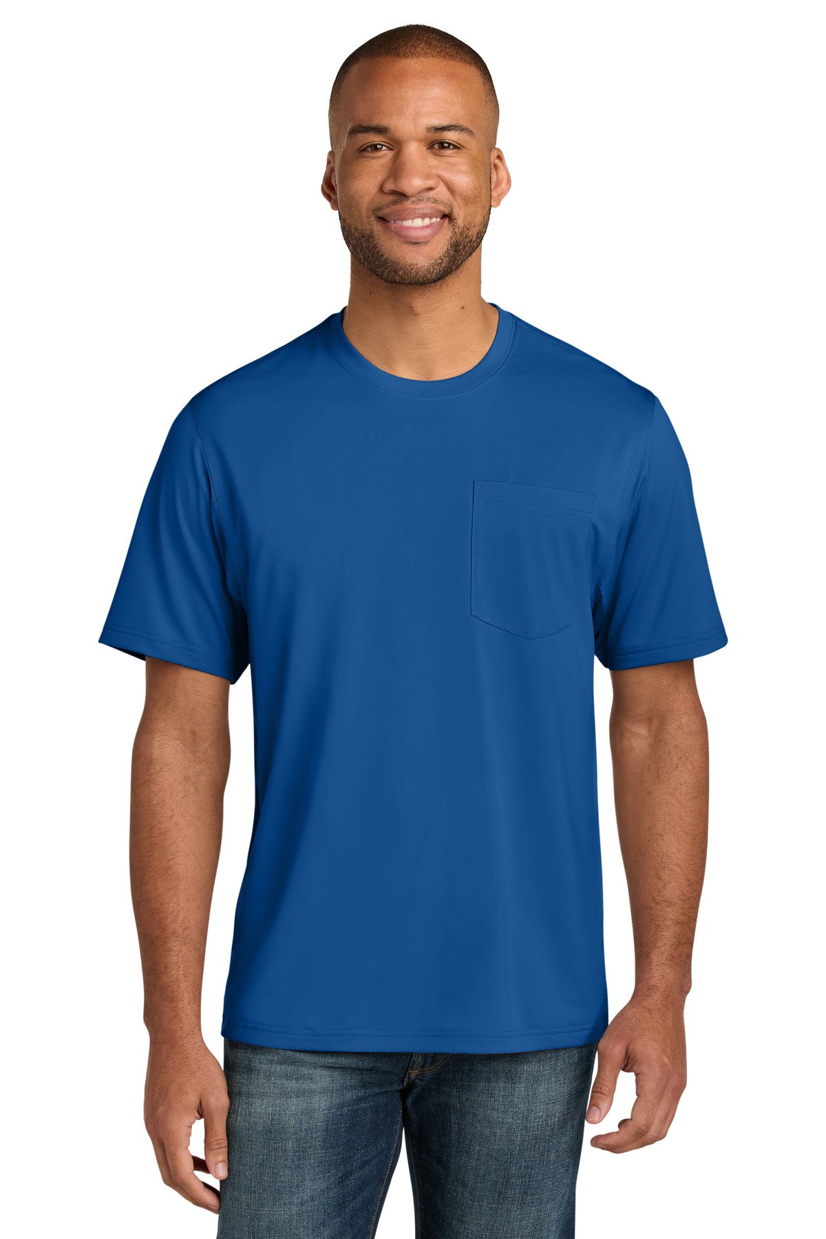 CornerStone ® Tall Workwear Pro Short Sleeve Pocket Tee TLCS440P - Image 4