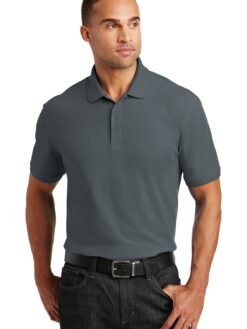 Alternative view of Port Authority ®  Tall Core Classic Pique Polo. TLK100