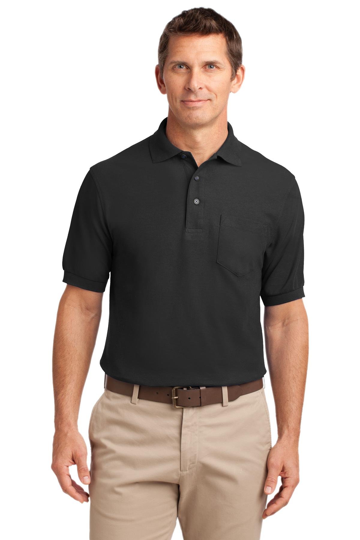 Port Authority ® Tall Silk Touch Polo with Pocket. TLK500P