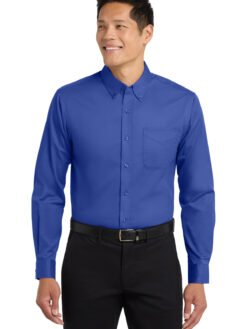 Alternative view of Port Authority ®  Tall Long Sleeve Easy Care Shirt.  TLS608