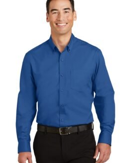 Alternative view of Port Authority ®  Tall SuperPro ™  Twill Shirt. TS663