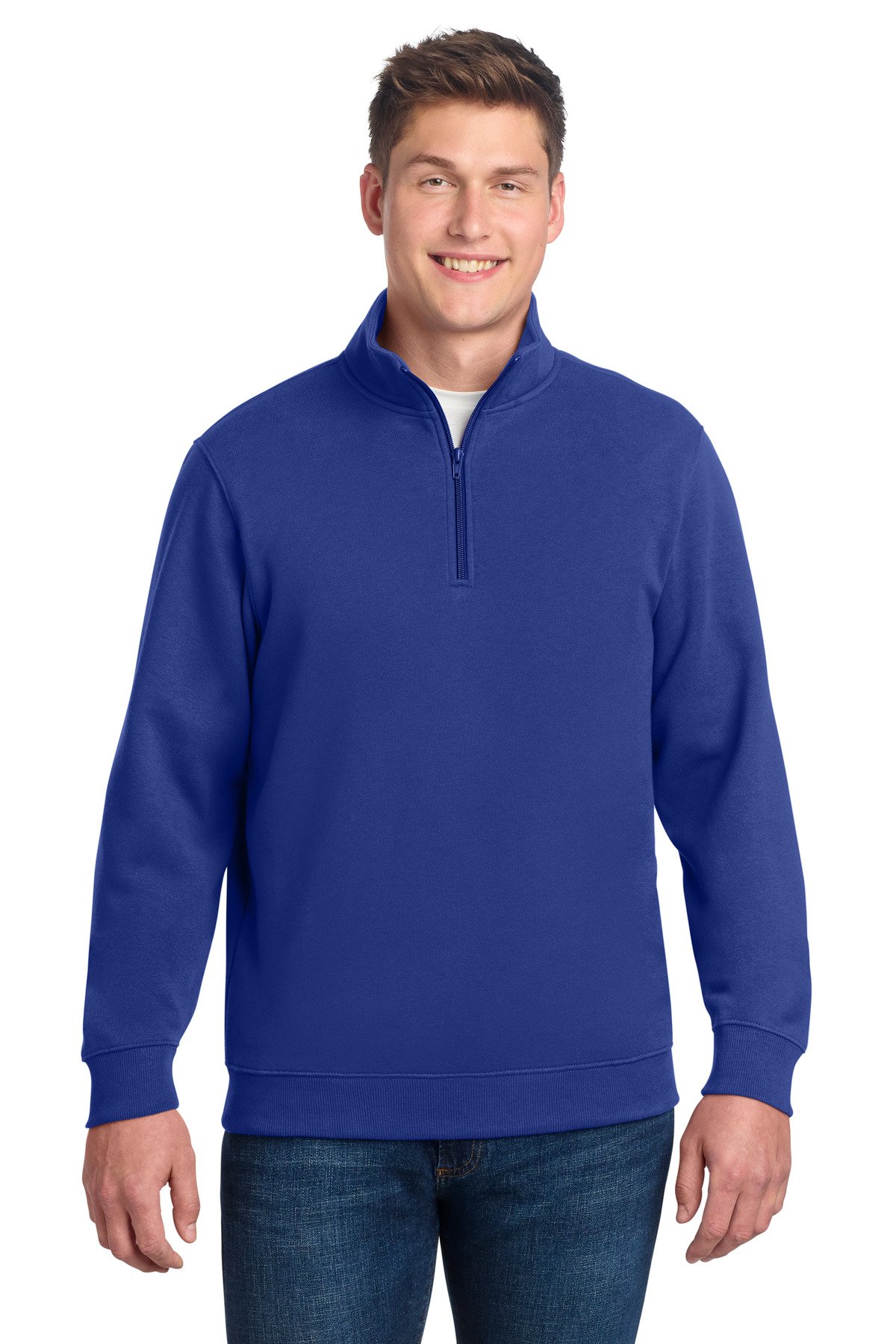 Sport-Tek ® Tall 1/4-Zip Sweatshirt. TST253 - Image 4
