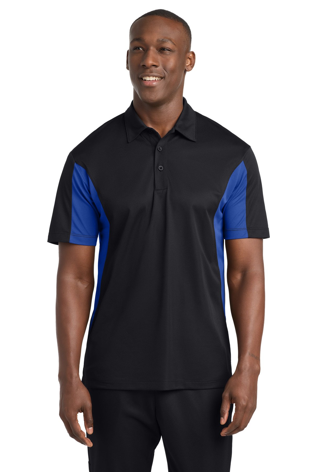 Sport-Tek Tall Side Blocked Micropique Sport-Wick Polo. TST655 - Image 11