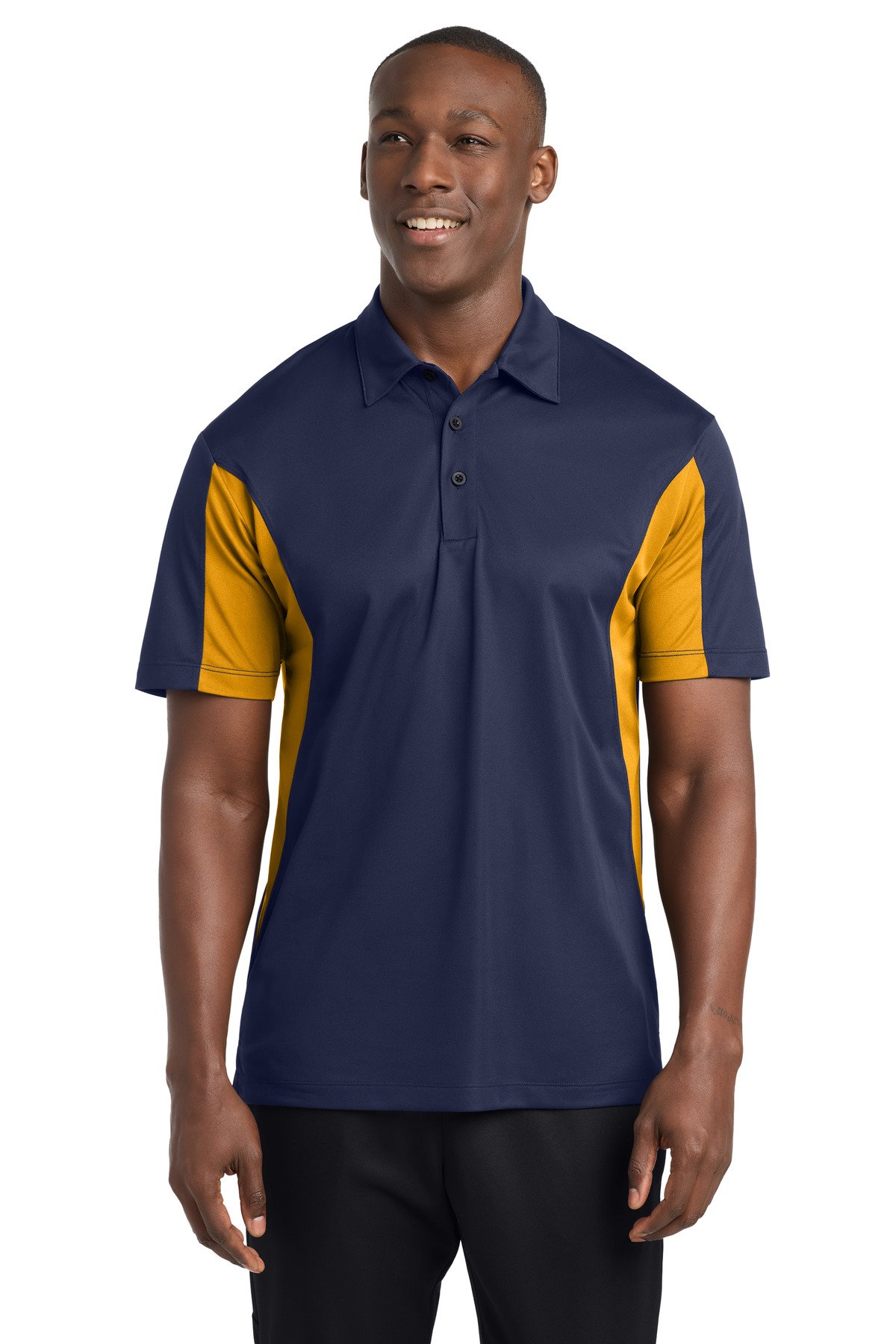 Sport-Tek Tall Side Blocked Micropique Sport-Wick Polo. TST655 - Image 4
