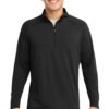 Sport-Tek Tall Sport-Wick Stretch 1/4-Zip Pullover. TST850