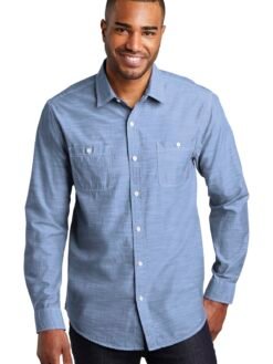 Alternative view of Port Authority ®  Slub Chambray Shirt. W380