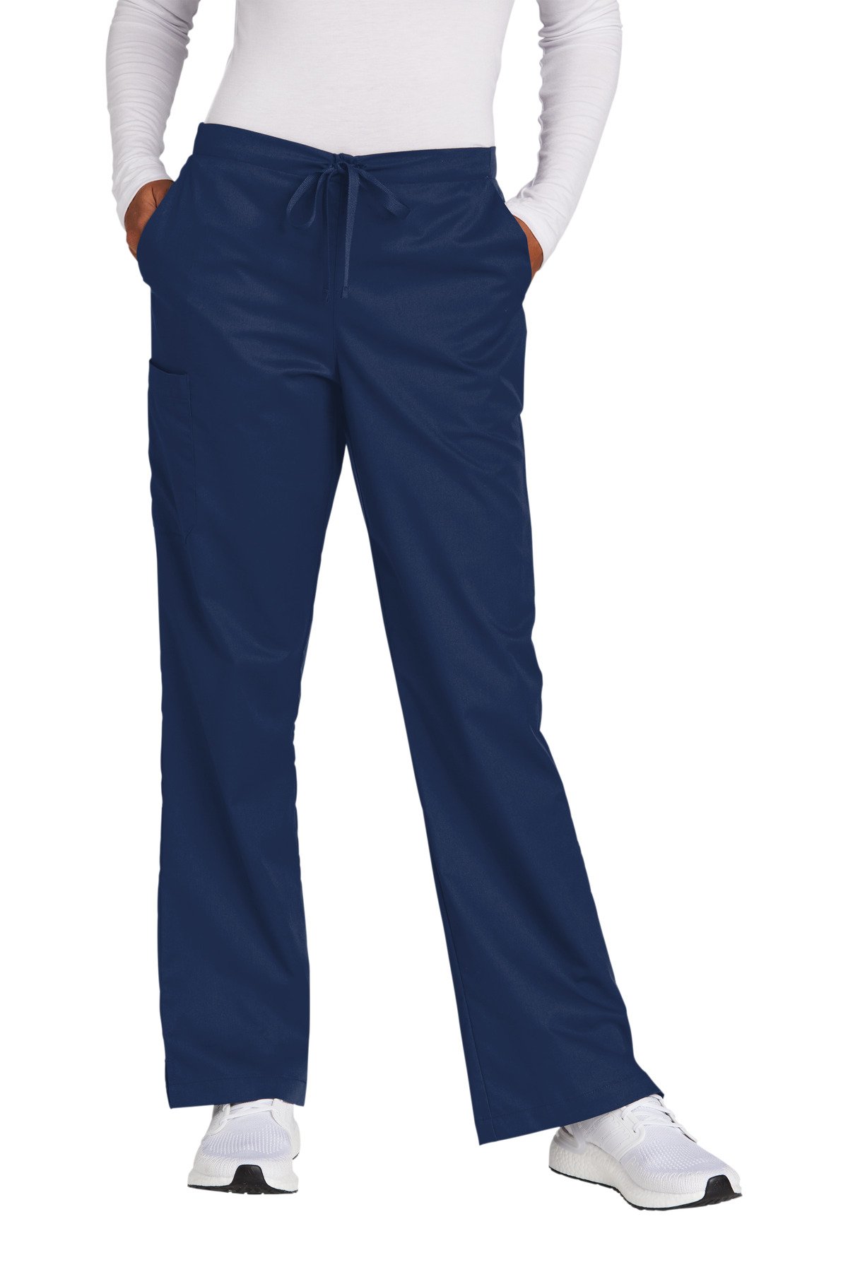 Wink ® Women's Petite WorkFlex Flare Leg Cargo Pant WW4750P - Image 3