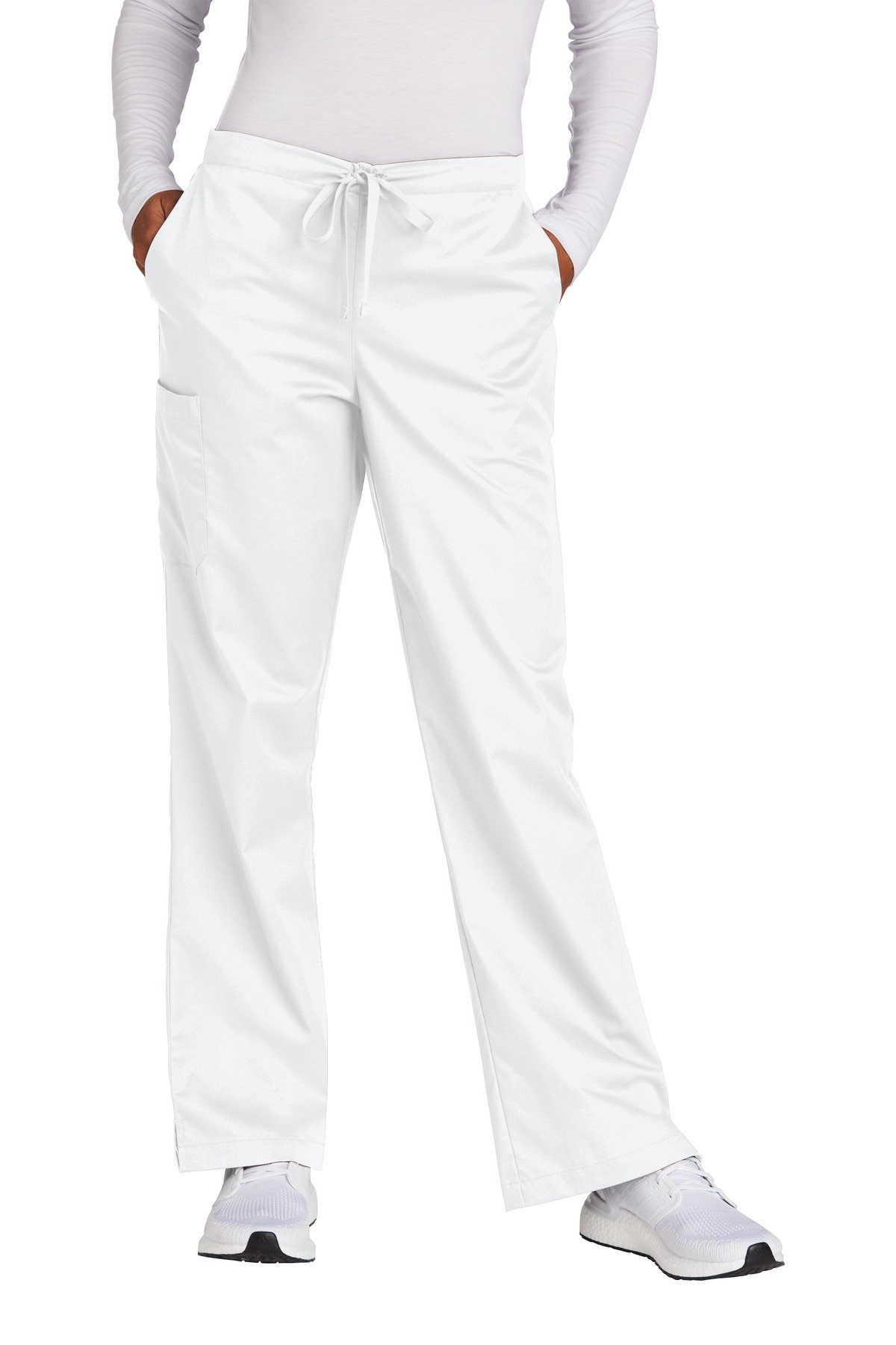 Wink ® Women's Petite WorkFlex Flare Leg Cargo Pant WW4750P - Image 7