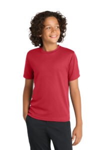 Alternative view of Sport-Tek Youth PosiCharge RacerMesh Tee. YST340