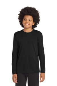Sport-Tek Youth Long Sleeve PosiCharge Competitor Tee. YST350LS