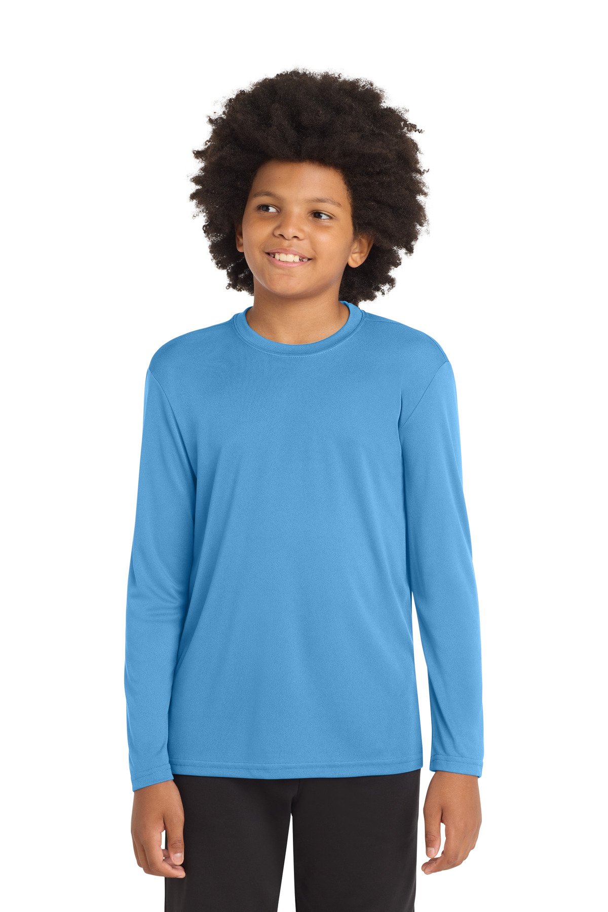 Sport-Tek Youth Long Sleeve PosiCharge Competitor Tee. YST350LS - Image 15