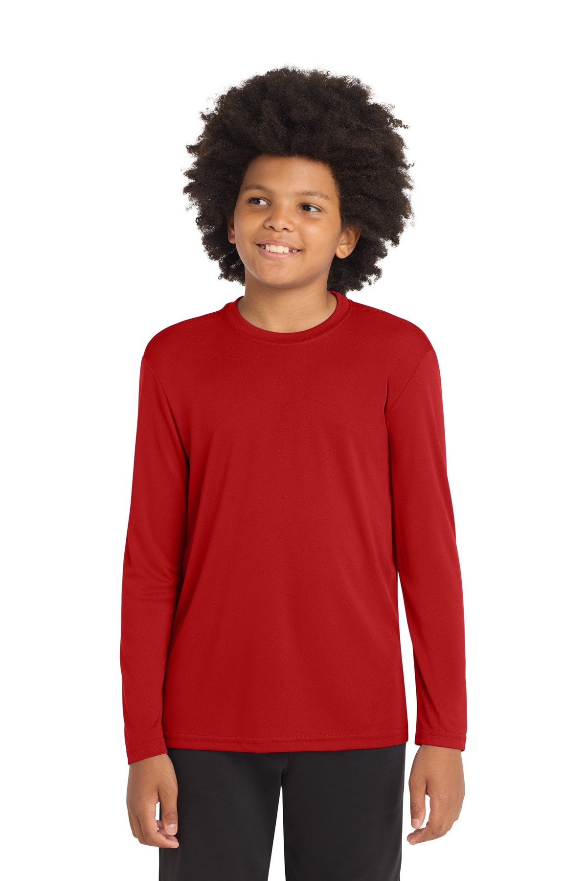 Sport-Tek Youth Long Sleeve PosiCharge Competitor Tee. YST350LS - Image 17