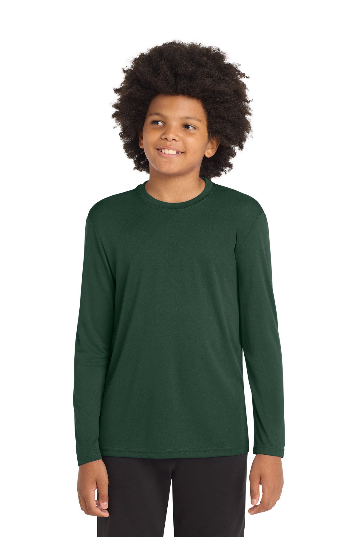 Sport-Tek Youth Long Sleeve PosiCharge Competitor Tee. YST350LS - Image 10