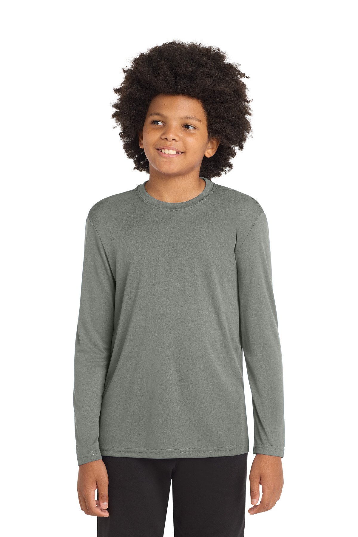 Sport-Tek Youth Long Sleeve PosiCharge Competitor Tee. YST350LS - Image 18