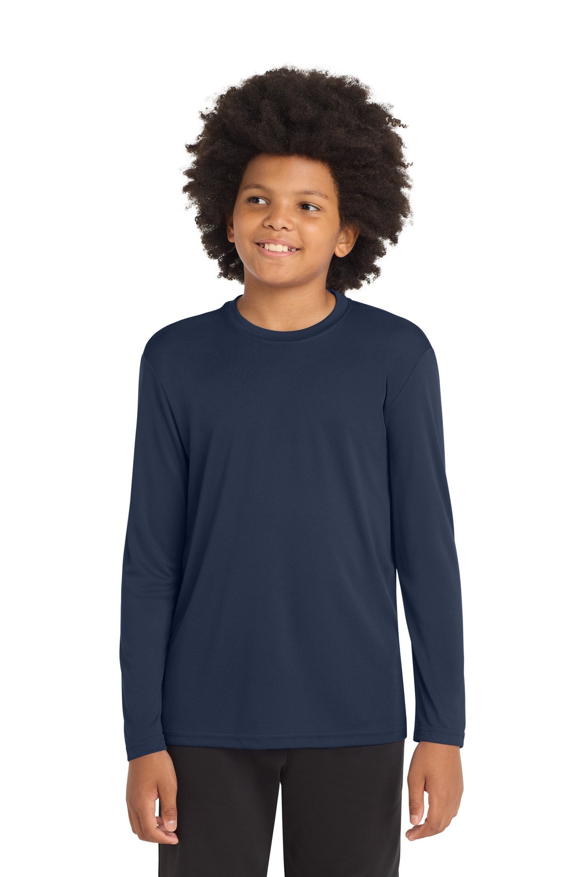 Sport-Tek Youth Long Sleeve PosiCharge Competitor Tee. YST350LS - Image 6