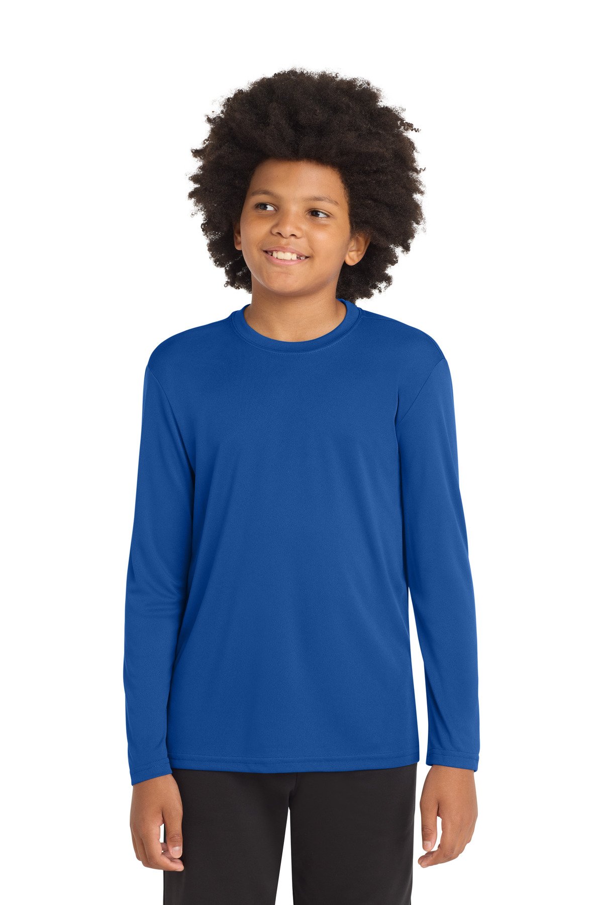 Sport-Tek Youth Long Sleeve PosiCharge Competitor Tee. YST350LS - Image 8