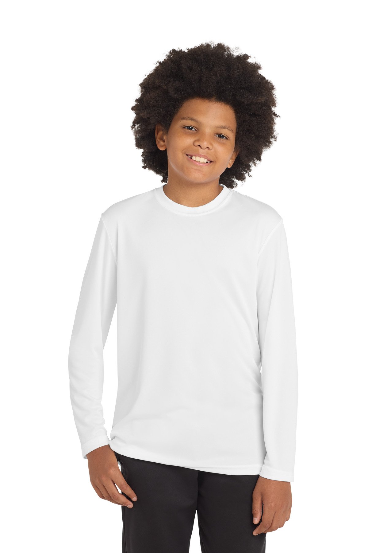 Sport-Tek Youth Long Sleeve PosiCharge Competitor Tee. YST350LS - Image 9
