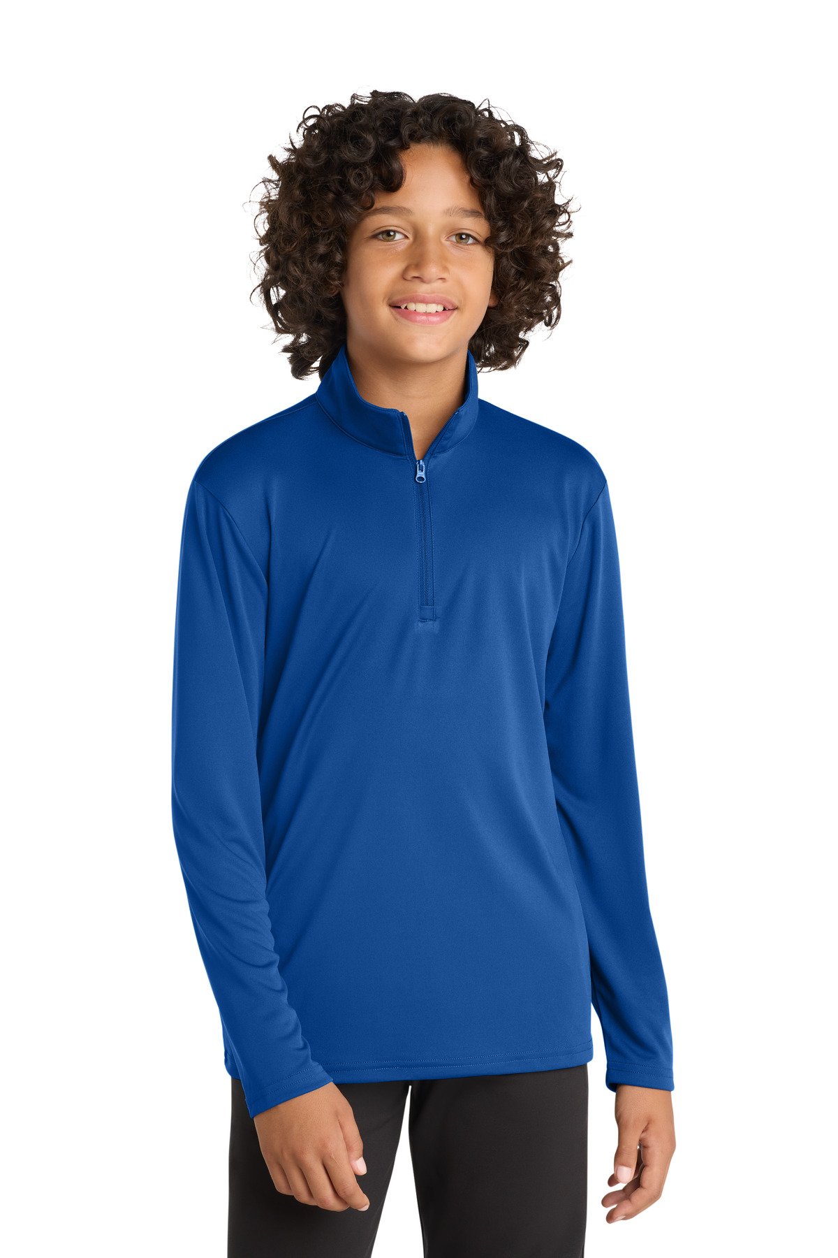 Sport-Tek Youth PosiCharge Competitor 1/4-Zip Pullover. YST357 - Image 5
