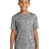 Sport-Tek Youth PosiCharge Electric Heather Tee. YST390