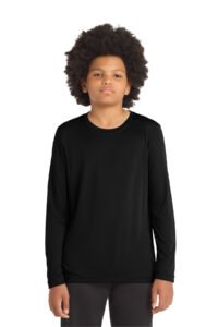 Sport-Tek Youth Posi-UV Pro Long Sleeve Tee. YST420LS