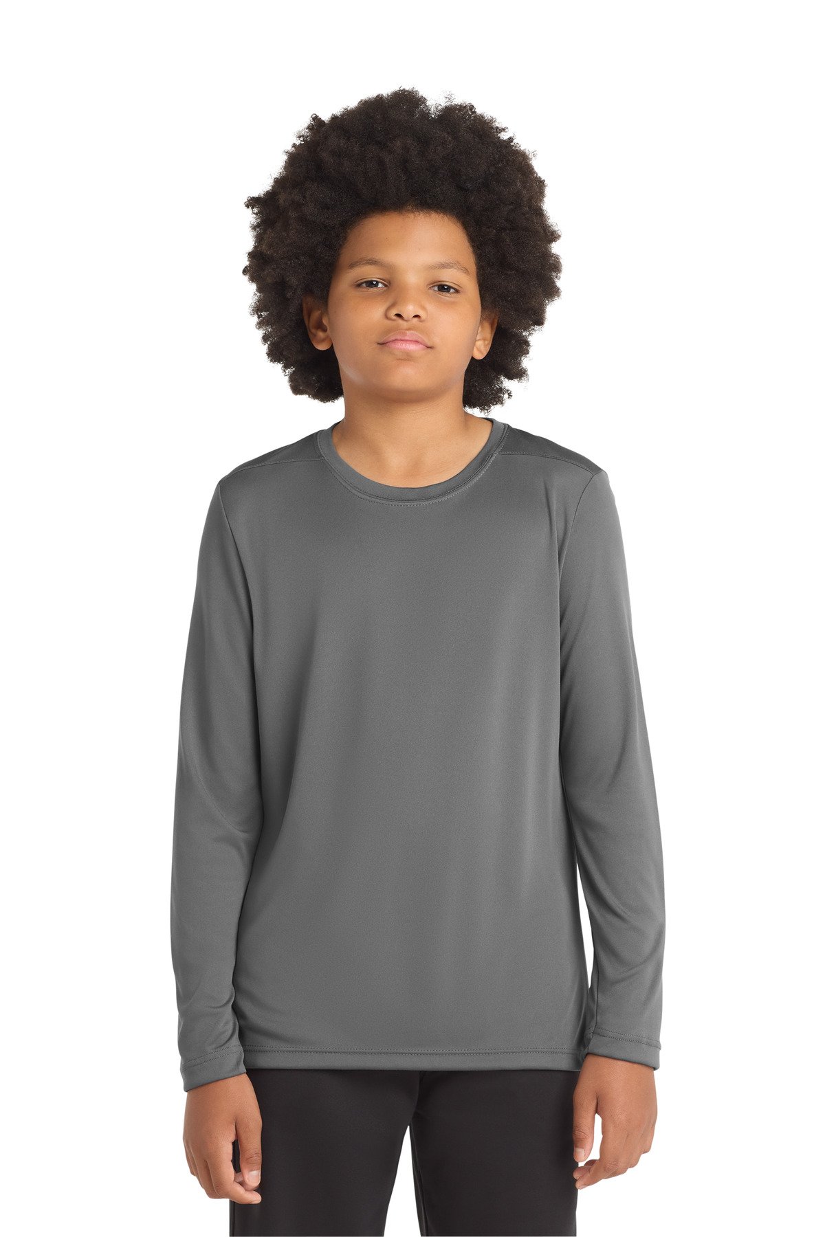 Sport-Tek Youth Posi-UV Pro Long Sleeve Tee. YST420LS - Image 3