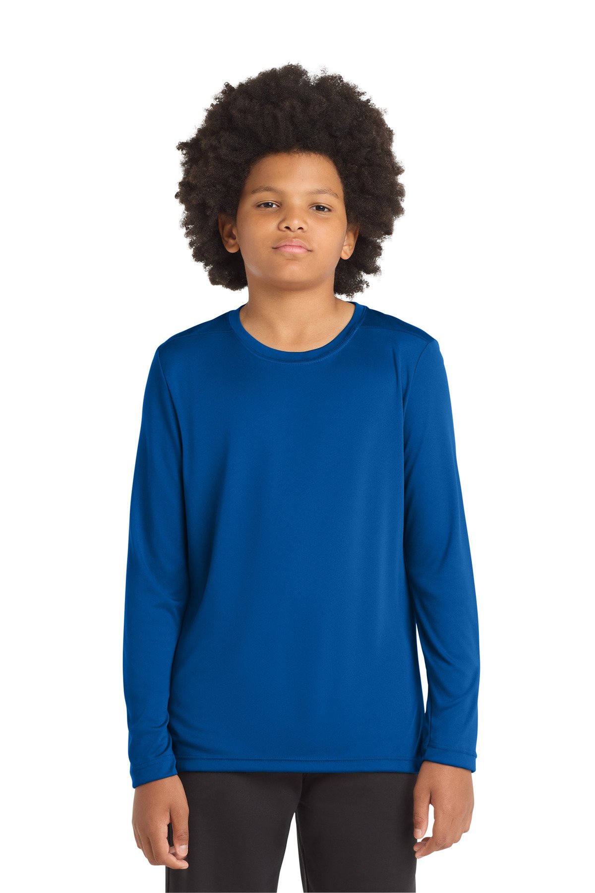 Sport-Tek Youth Posi-UV Pro Long Sleeve Tee. YST420LS - Image 8