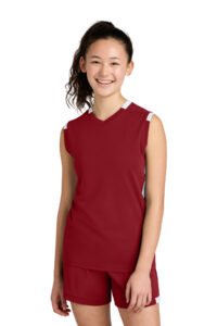 Alternative view of Sport-Tek Youth Club Sleeveless V-Neck YST441