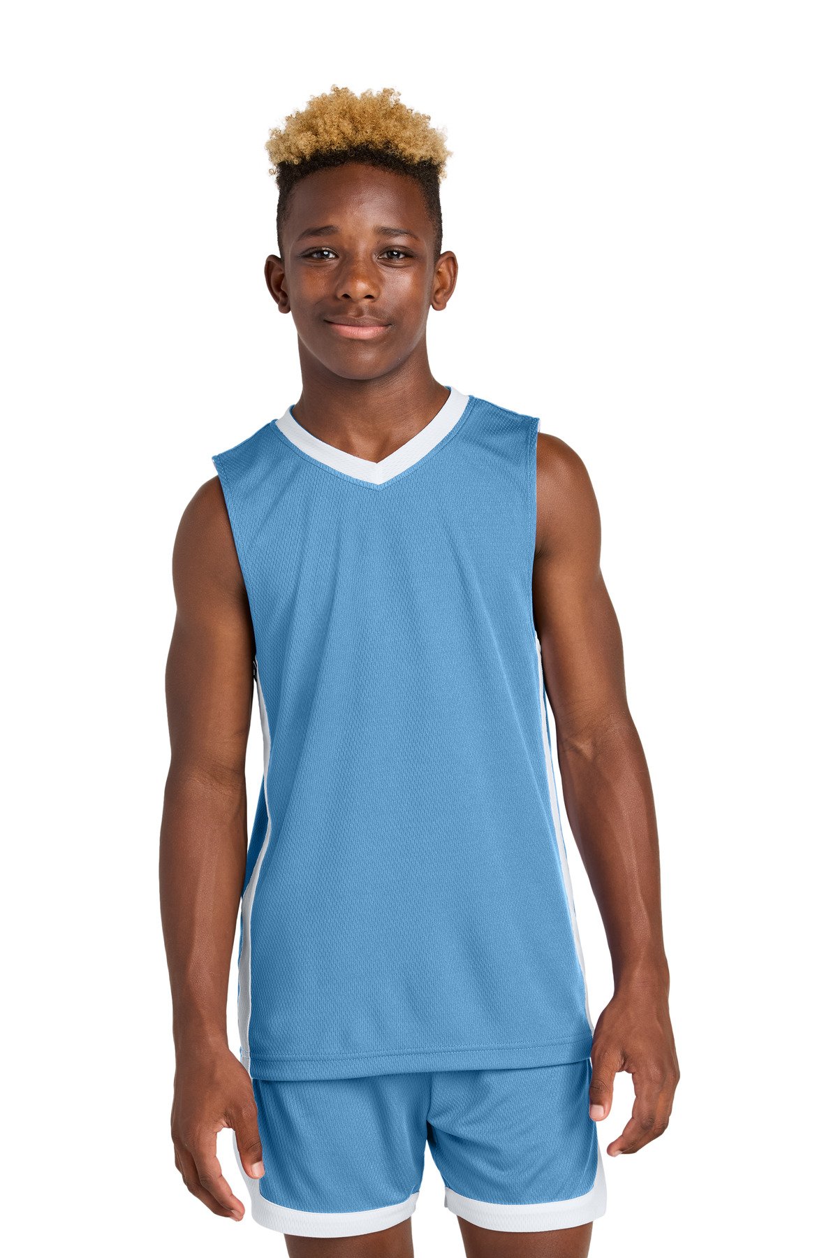 Sport-Tek Youth Rival Basketball Rev Jersey YST900 - Image 2