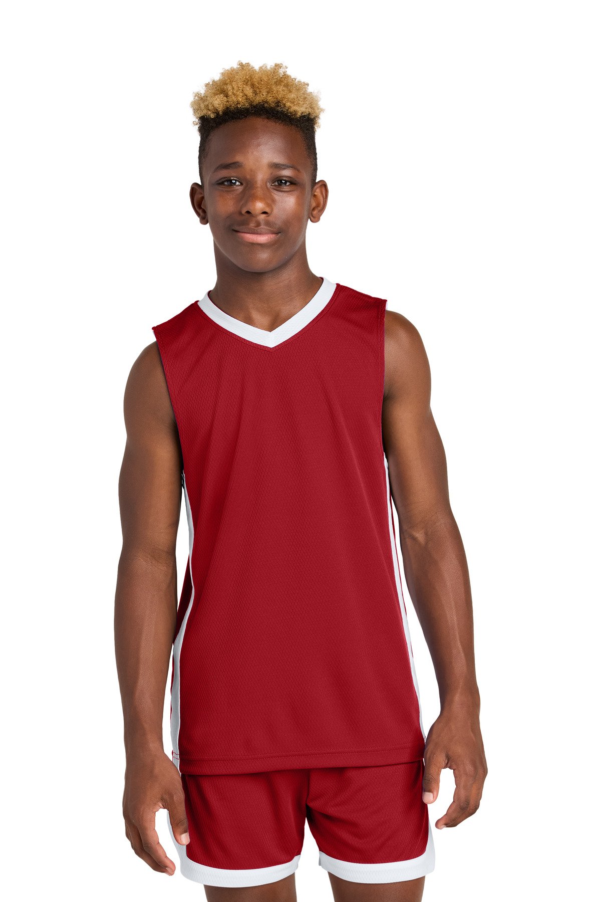 Sport-Tek Youth Rival Basketball Rev Jersey YST900 - Image 3