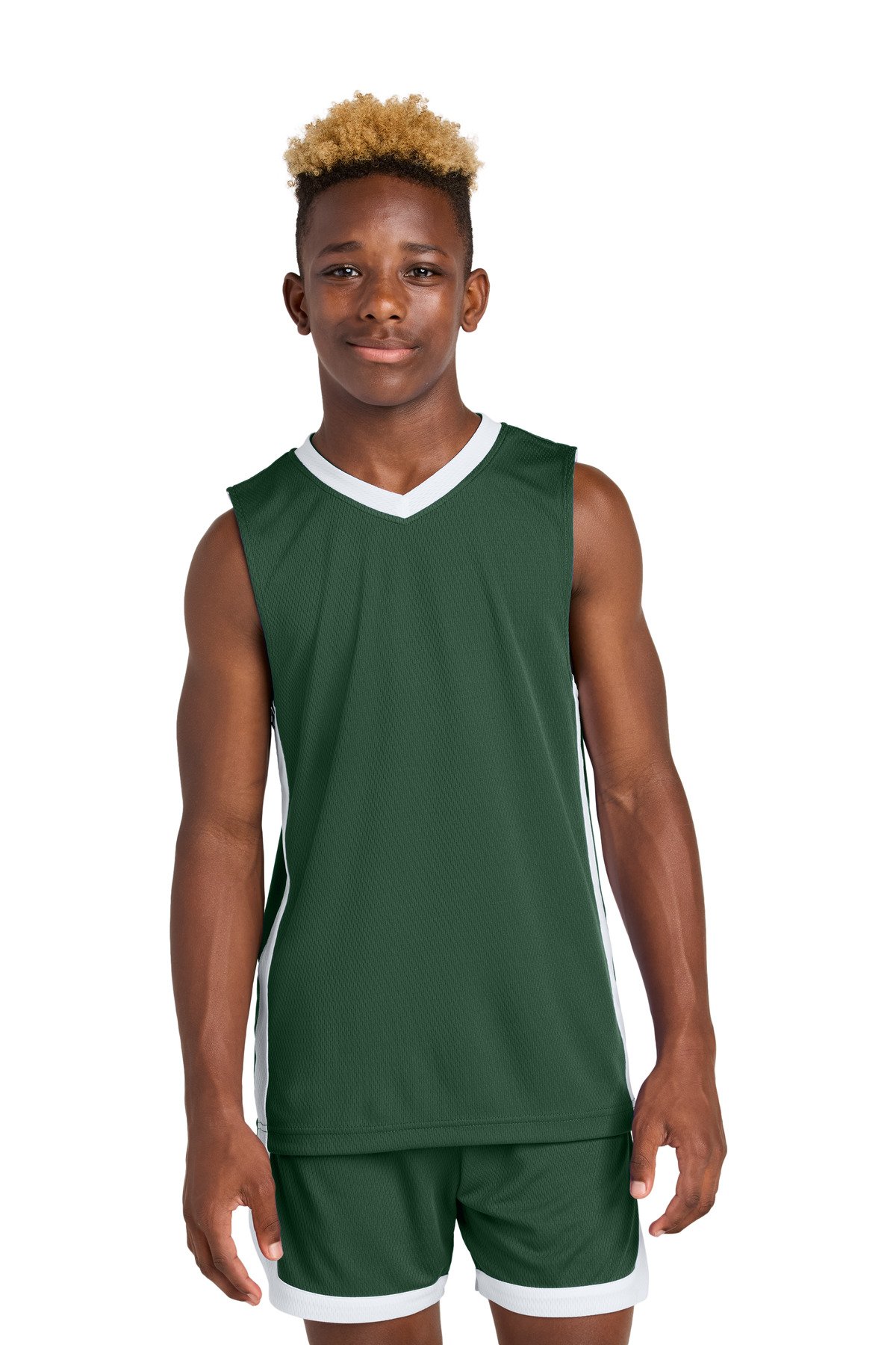 Sport-Tek Youth Rival Basketball Rev Jersey YST900 - Image 4