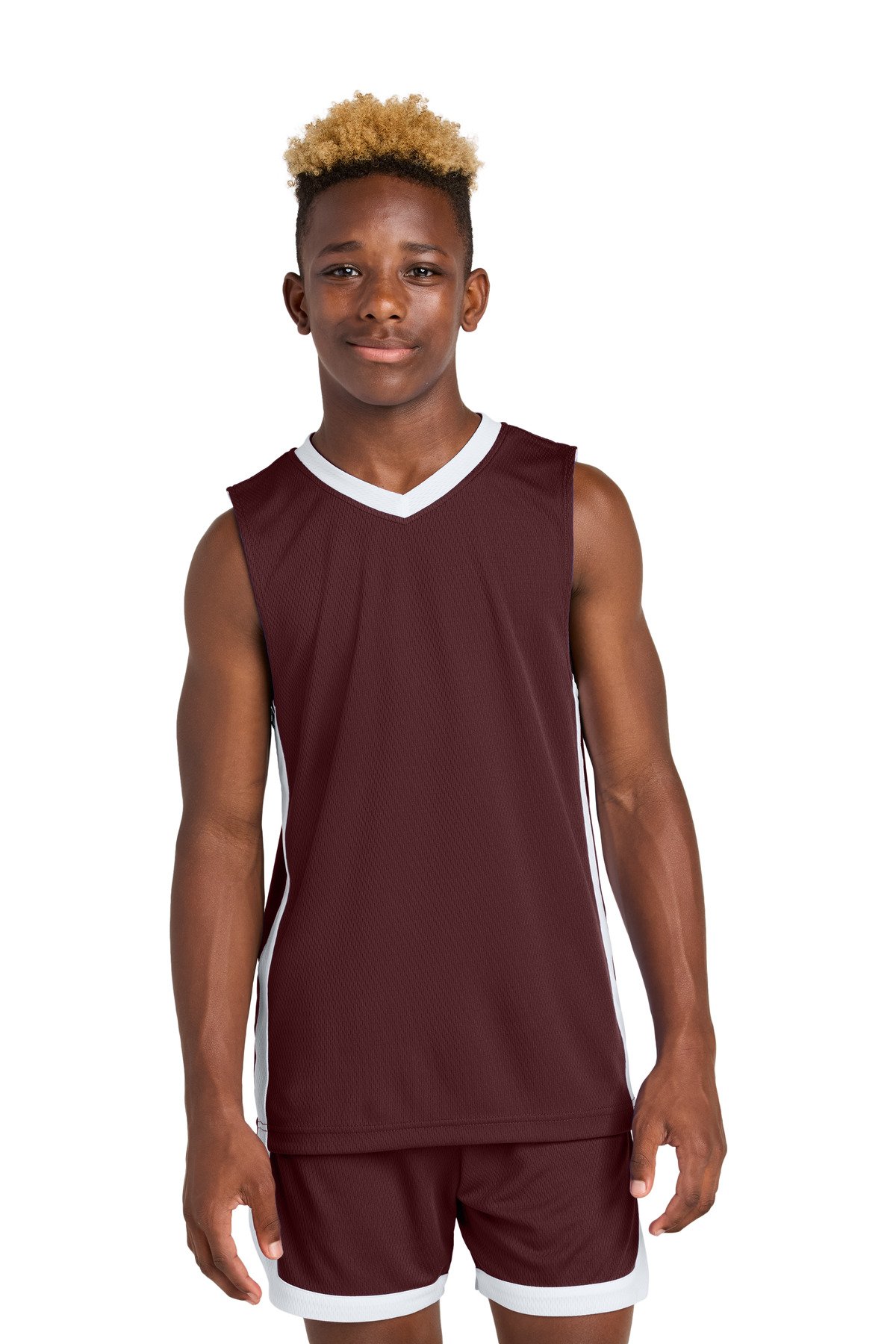 Sport-Tek Youth Rival Basketball Rev Jersey YST900 - Image 5